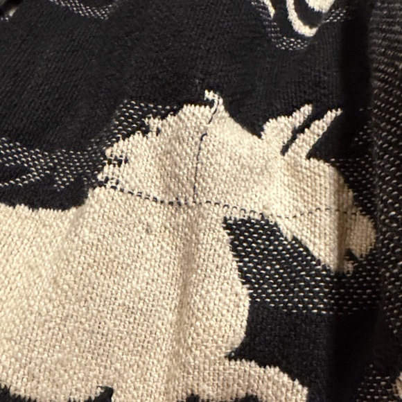 New Identity Black and Cream Horse print Jacket - Picture 8 of 10